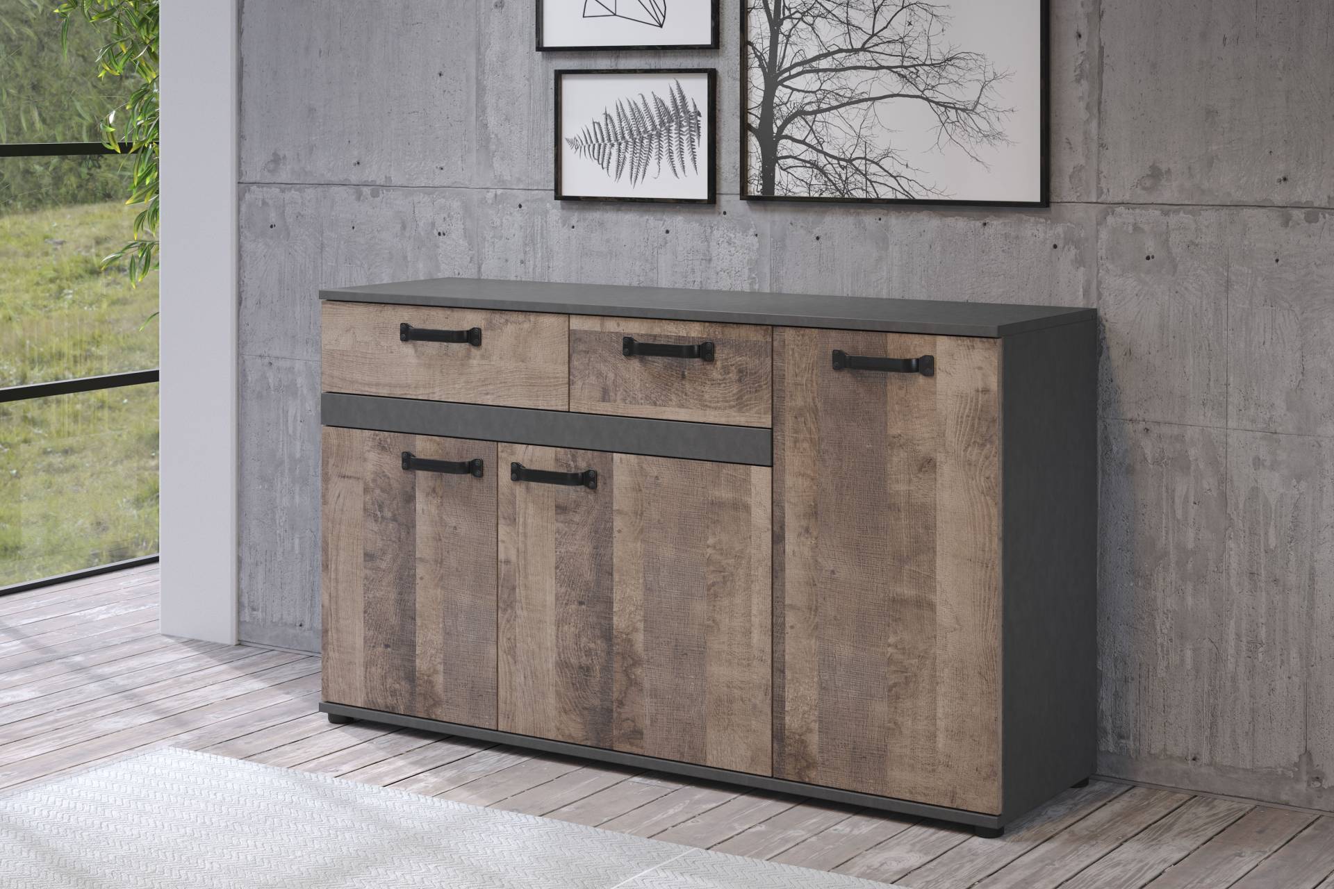 trendteam Sideboard »Stripe« von trendteam