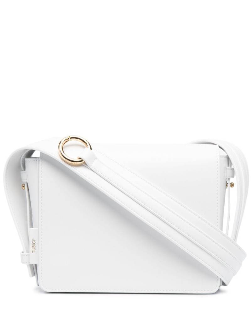 tubici foldover top crossbody bag - White von tubici