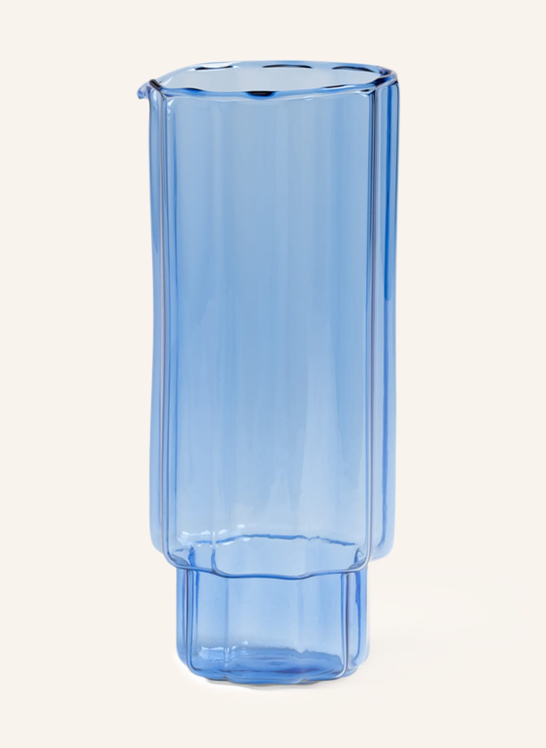 &K Amsterdam Karaffe Bloom blau &K Amsterdam Karaffe Bloom blau von &k amsterdam