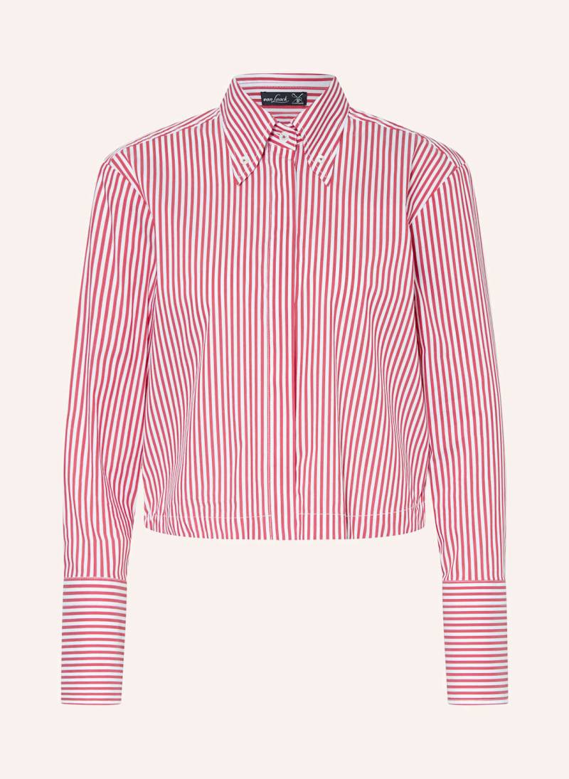 Van Laack Cropped-Hemdbluse Poncas-Sv rot von van Laack