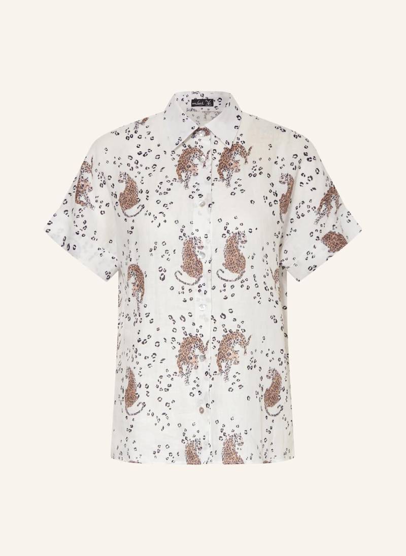 Van Laack Hemdbluse Vl_Tibsi_Svkn Aus Leinen weiss von van Laack