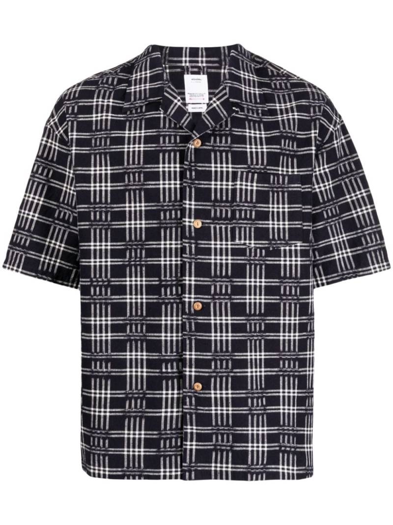 visvim Crosby check-pattern shirt - Blue von visvim