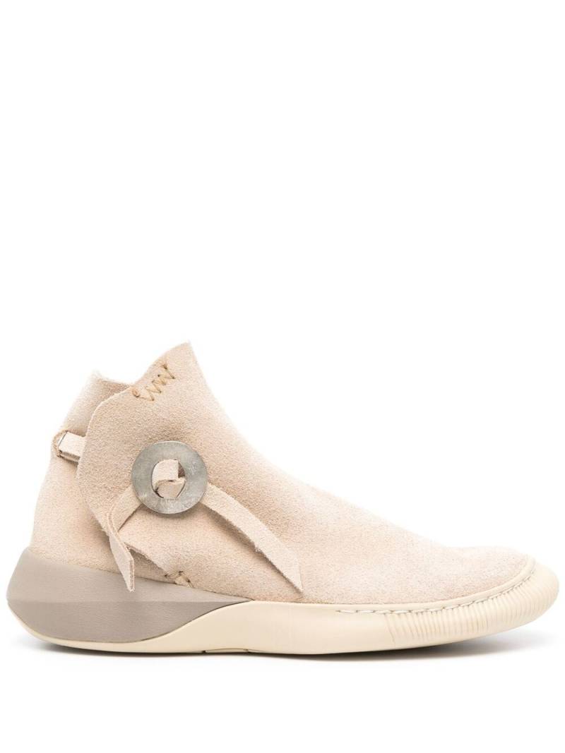 visvim Gila Moc Mid II-Folk suede sneakers - Neutrals von visvim