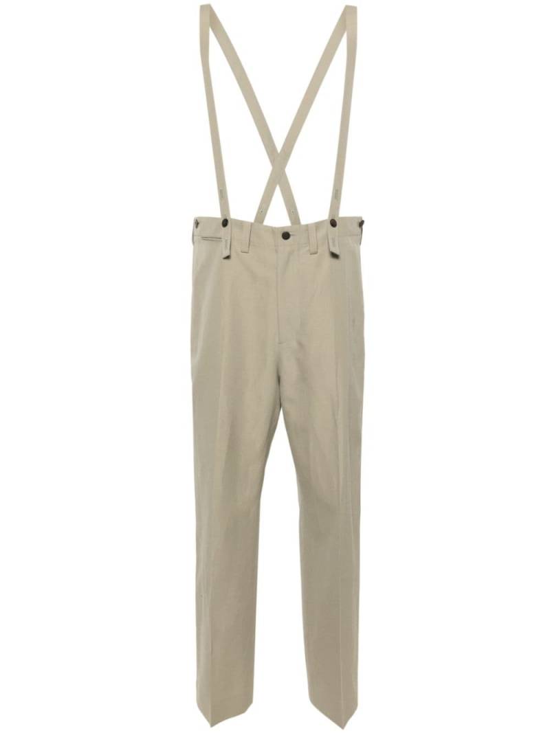 visvim Tupper wide-leg trousers - Green von visvim