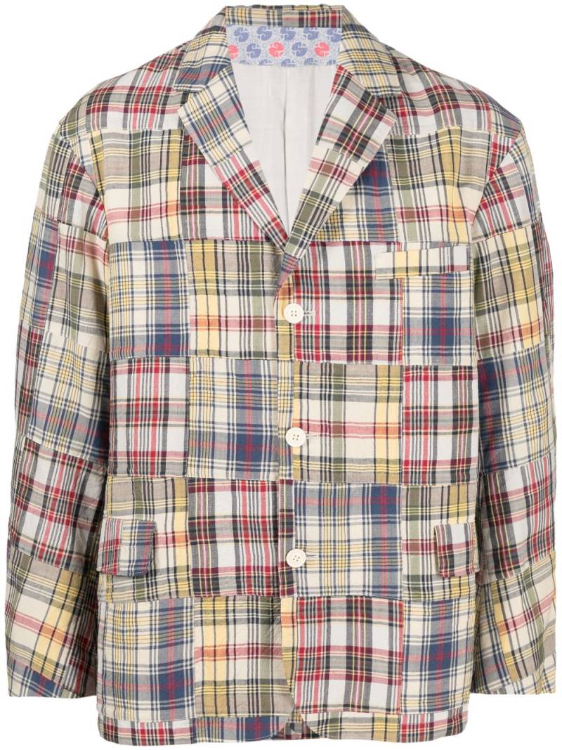 visvim Yardbird patchwork jacket - Multicolour von visvim