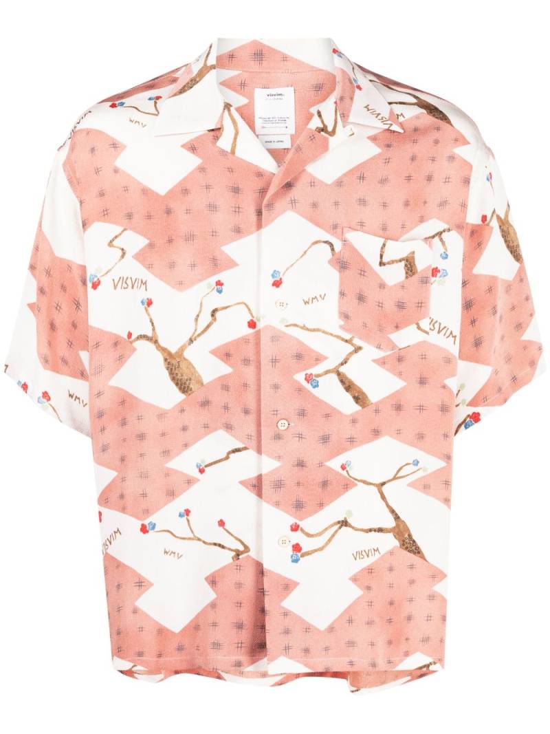 visvim graphic-print short-sleeve shirt - White von visvim