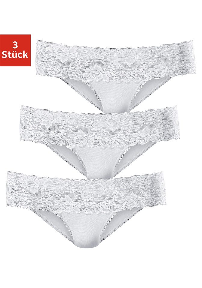 Vivance Brasilslip, (Packung, 3 St.) von Vivance