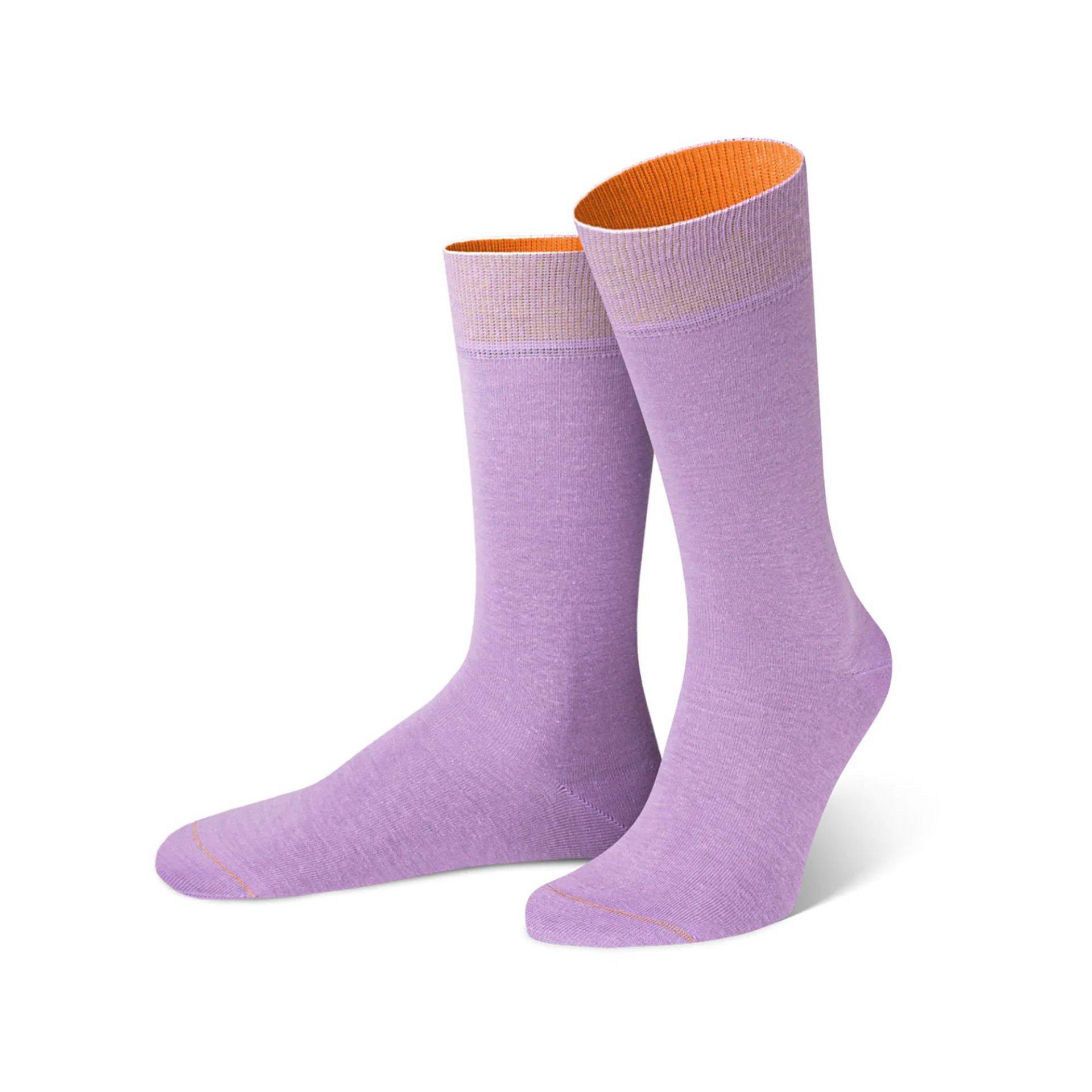 Socken Damen Flieder 39-42 von von Jungfeld