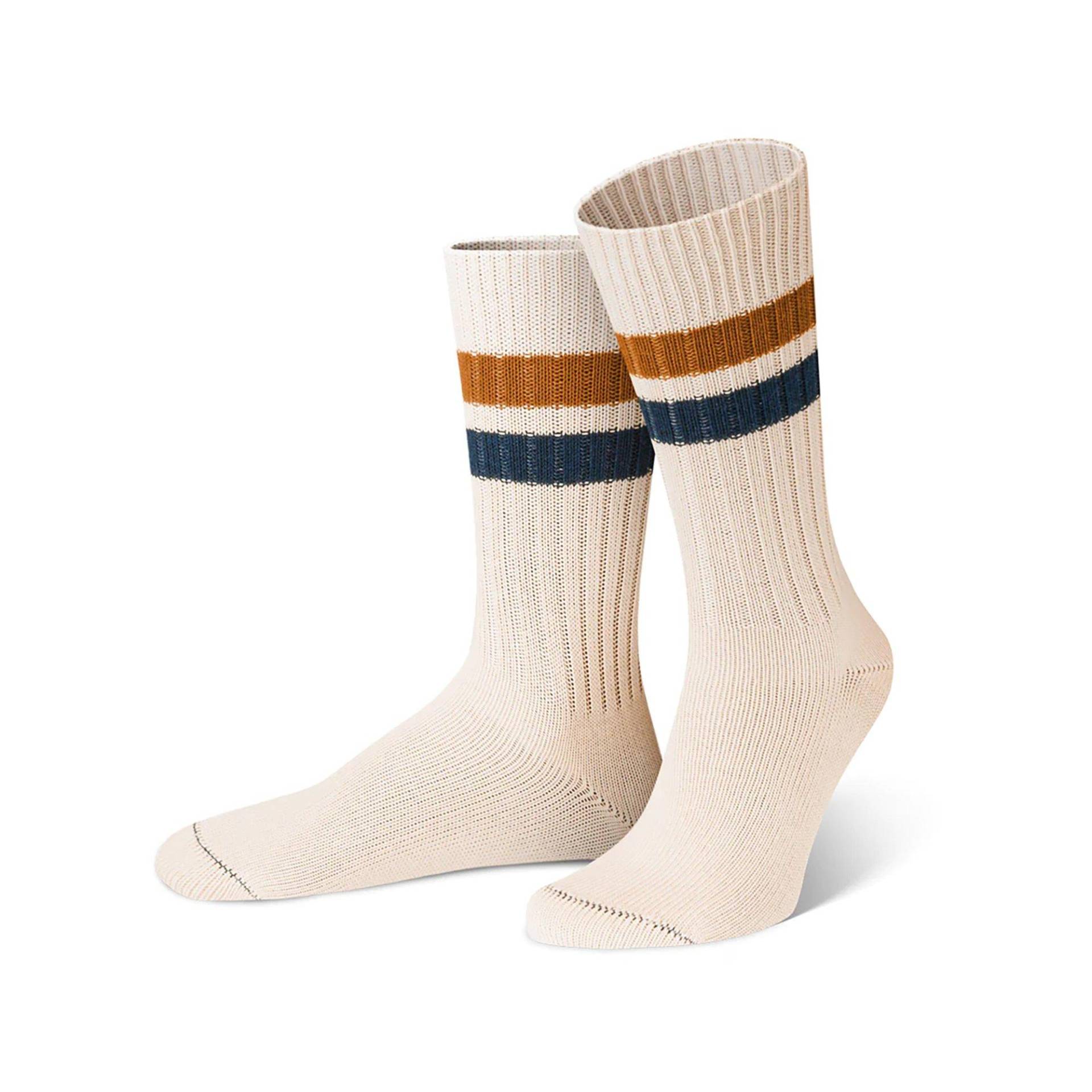 Socken Damen Offwhite 39-42 von von Jungfeld