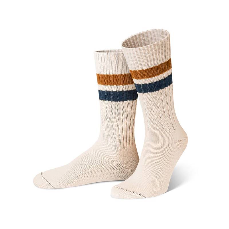 Wadenlange Socken Herren Offwhite 43-46 von von Jungfeld