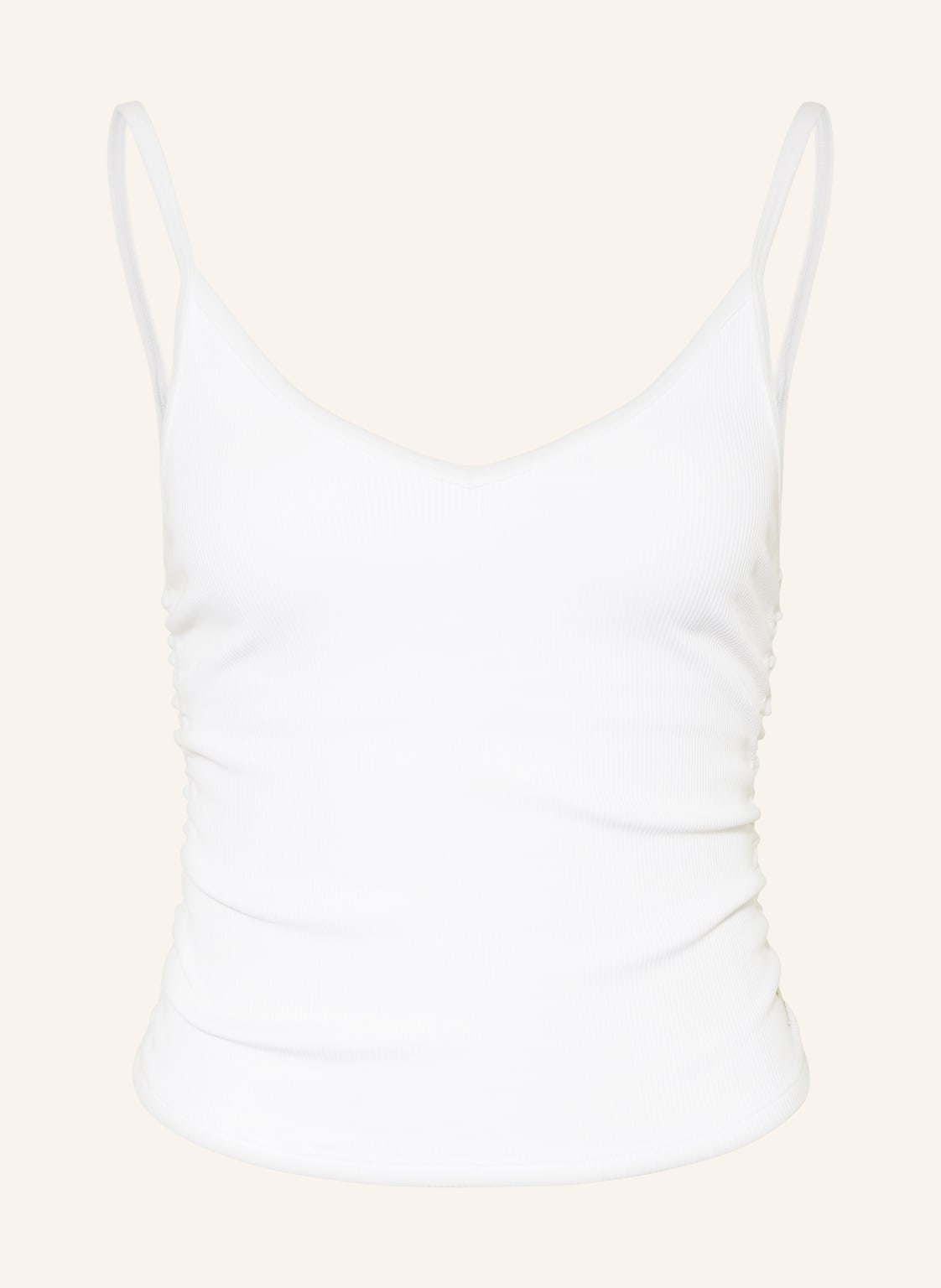 Vuori Cropped-Top Camisole weiss von vuori