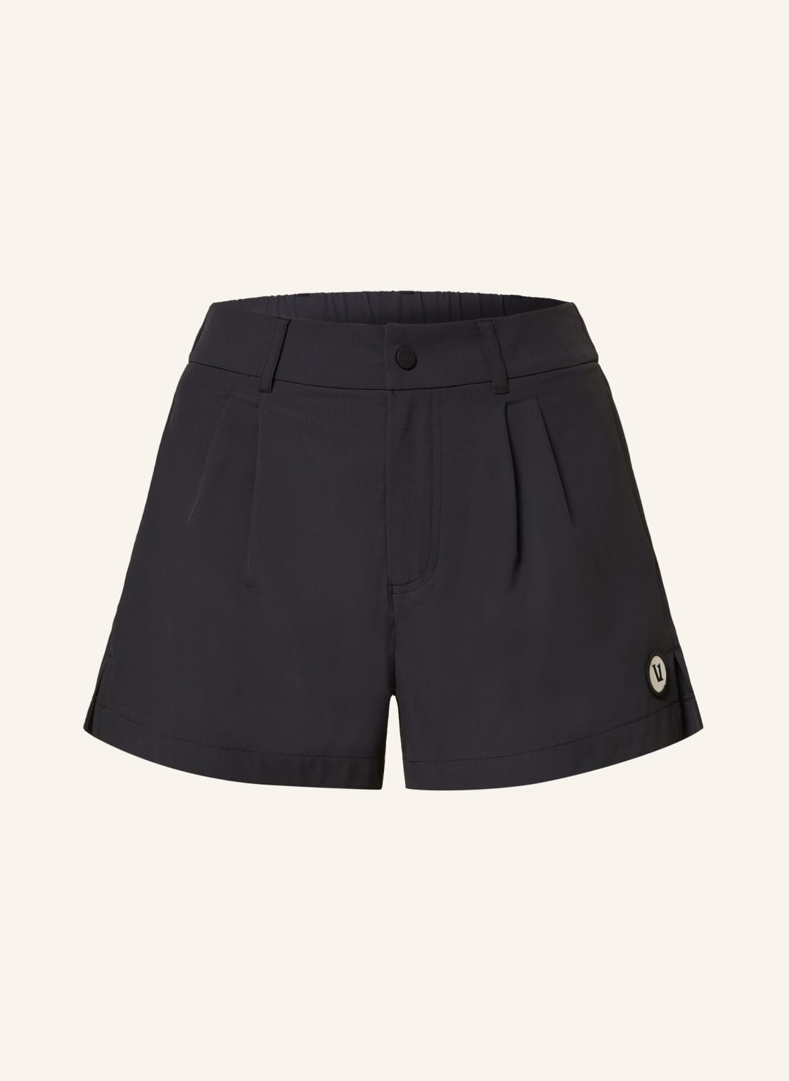 Vuori Golfshorts Solar schwarz von vuori