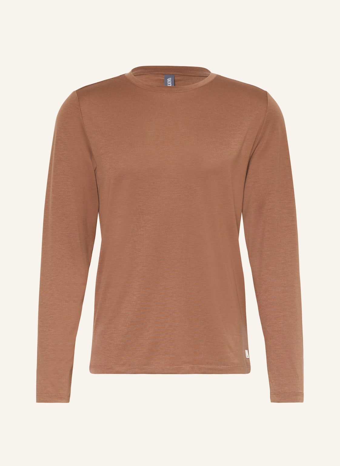 Vuori Longsleeve Current Tech beige von vuori