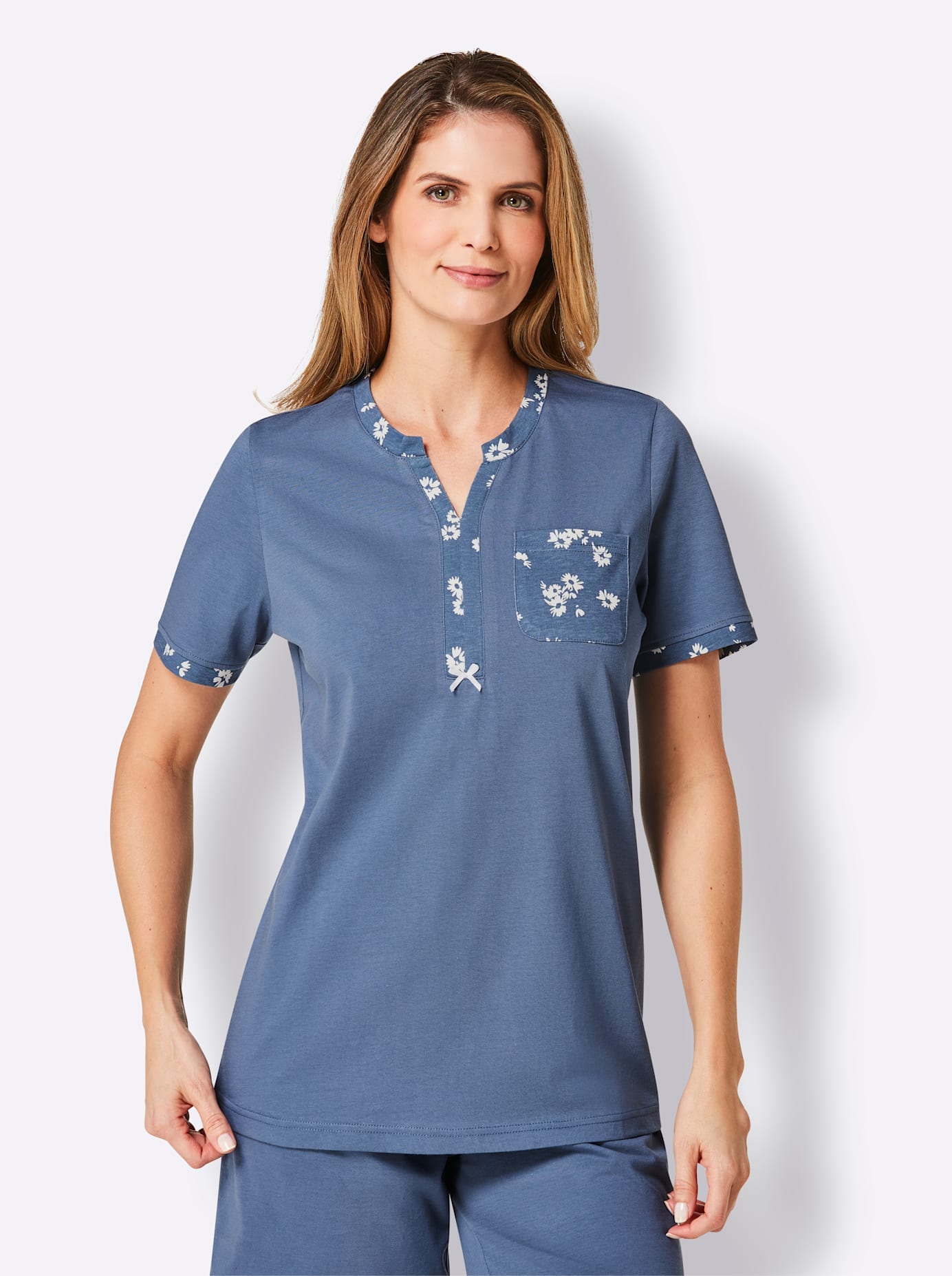 wäschepur Pyjamaoberteil »Schlafanzug-Shirt«, (1 tlg.) wäschepur Pyjamaoberteil »Schlafanzug-Shirt«, (1 tlg.) von wäschepur