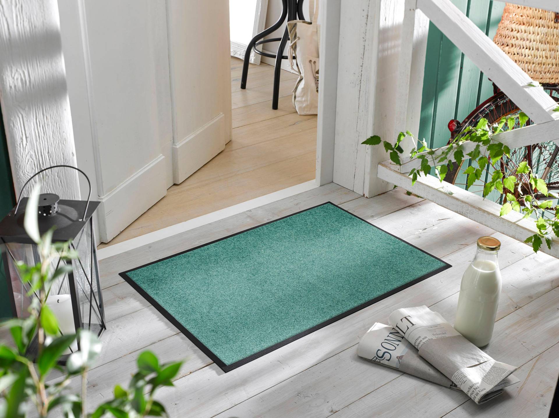 wash+dry by Kleen-Tex Fussmatte »Trend Uni«, rechteckig, 7 mm Höhe, Schmutzfangmatte, rutschhemmend, In- und Outdoor geeignet, waschbar wash+dry by Kleen-Tex Fussmatte »Trend Uni«, rechteckig, 7 mm Höhe, Schmutzfangmatte, rutschhemmend, In- und Outdoor geeignet, waschbar von wash+dry by Kleen-Tex