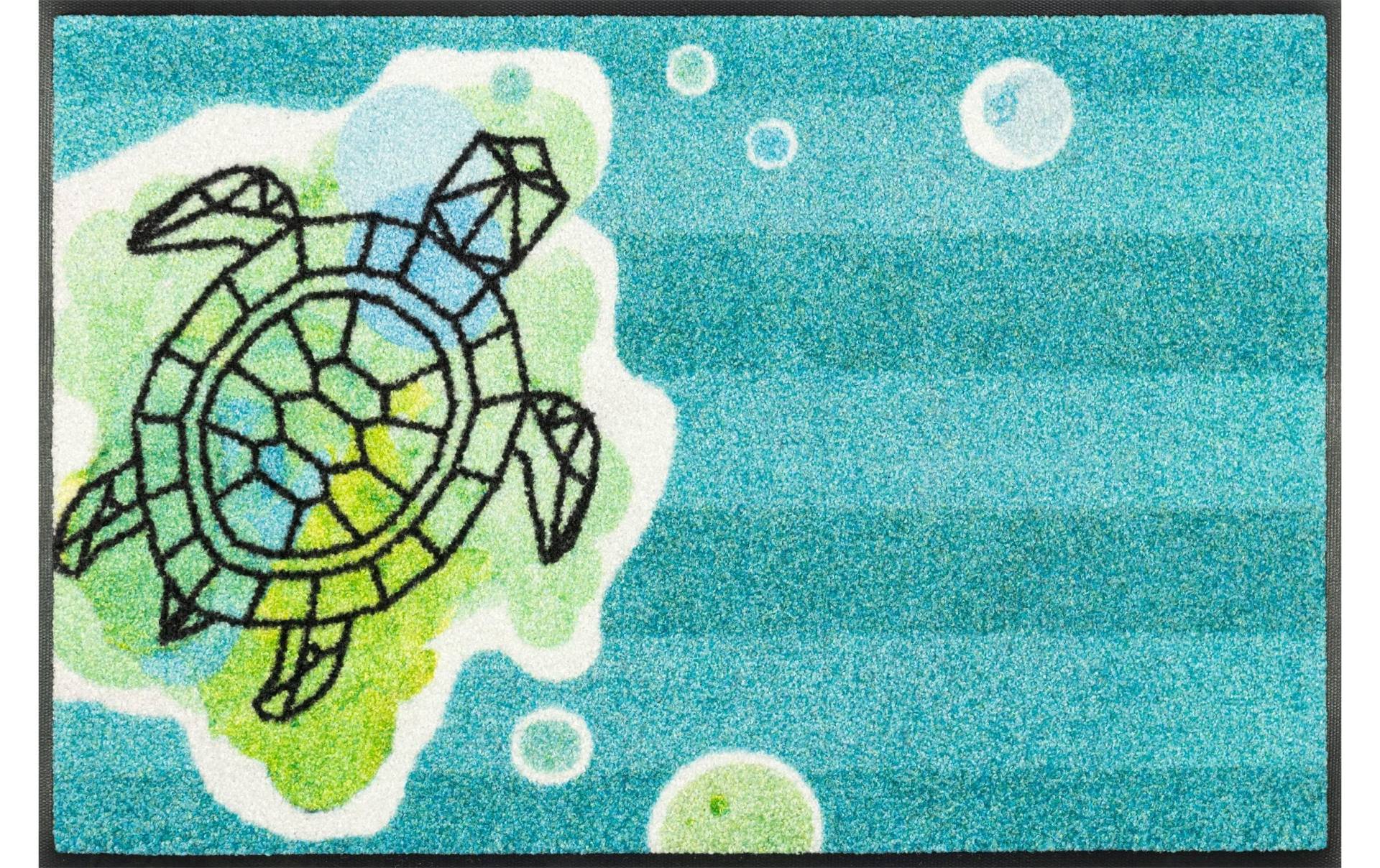 wash+dry by Kleen-Tex Fussmatte »Turtle Splash 50 cm x 75 cm« wash+dry by Kleen-Tex Fussmatte »Turtle Splash 50 cm x 75 cm« von wash+dry by Kleen-Tex