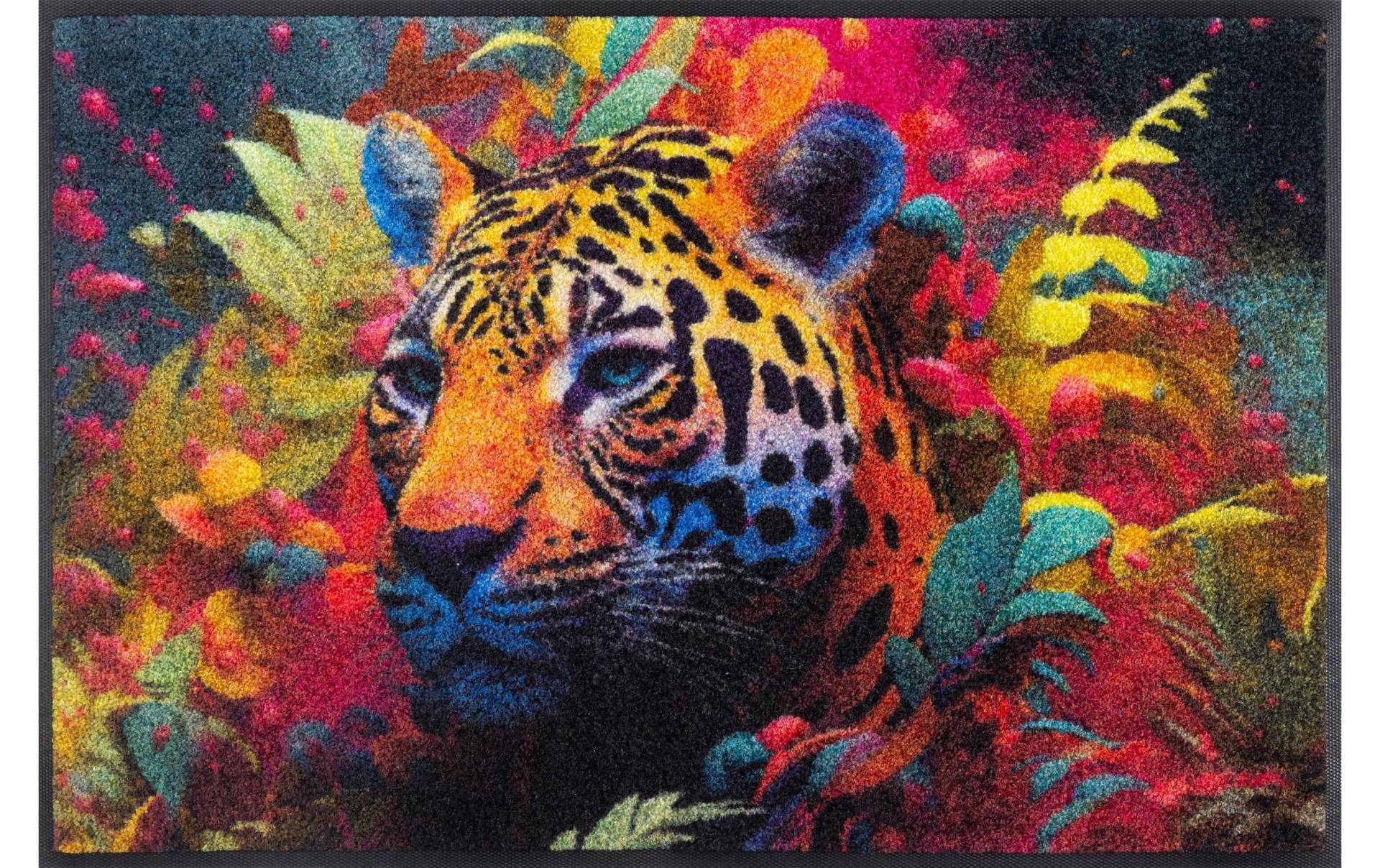 wash+dry by Kleen-Tex Fussmatte »Wash+Dry Leopy McLeopard 50 cm x 75 cm« von wash+dry by Kleen-Tex