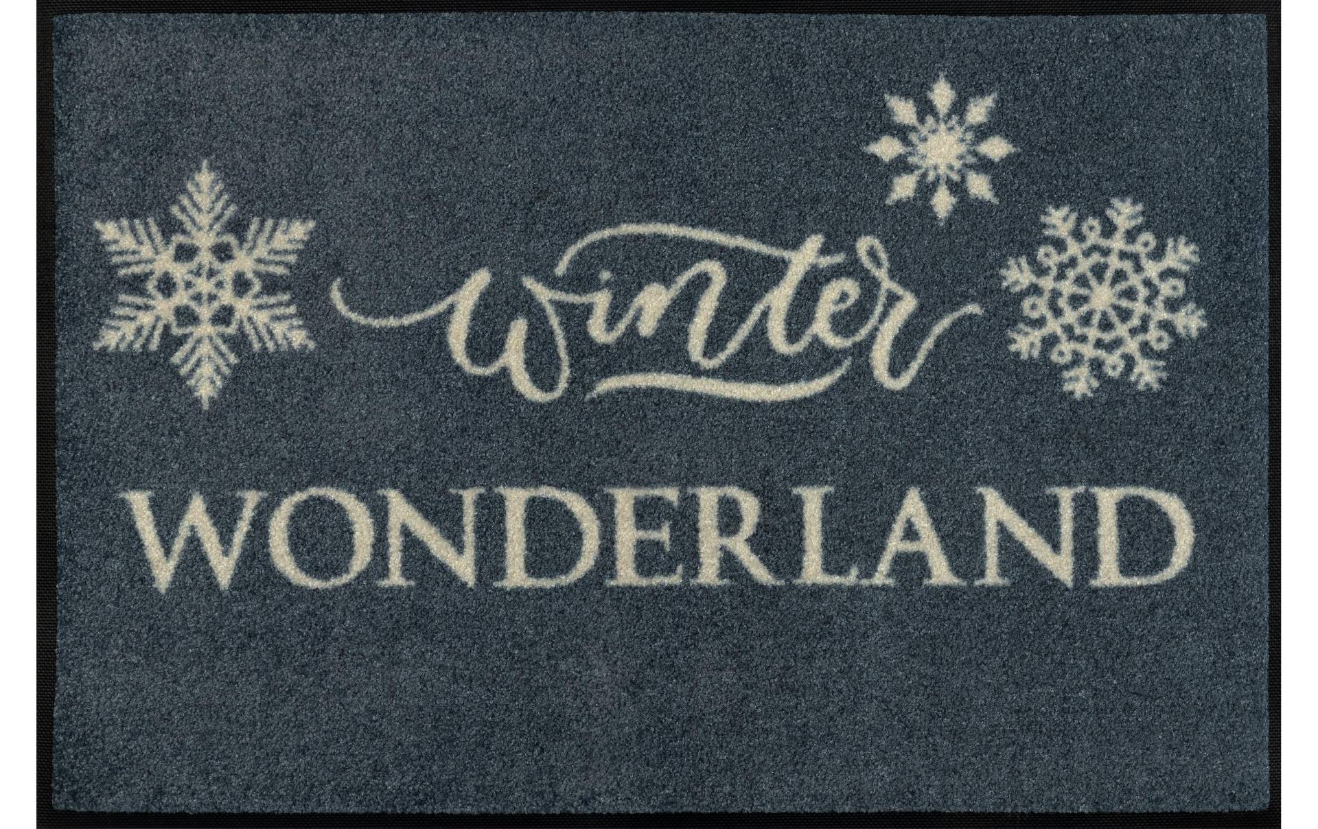 wash+dry by Kleen-Tex Fussmatte »Winter Wonderland Fussmatte«, quadratisch von wash+dry by Kleen-Tex