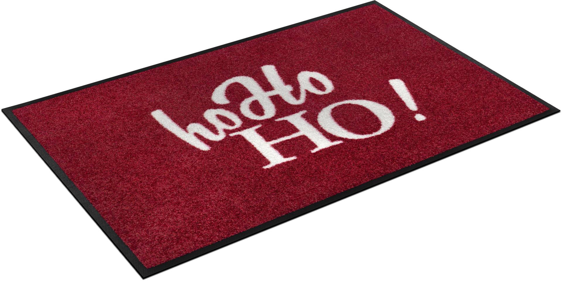 wash+dry by Kleen-Tex Fussmatte »ho Ho HO!«, rechteckig von wash+dry by Kleen-Tex