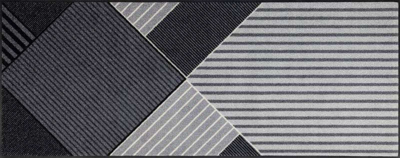 wash+dry by Kleen-Tex Teppich »Straight in Blocks«, rechteckig, 7 mm Höhe von wash+dry by Kleen-Tex