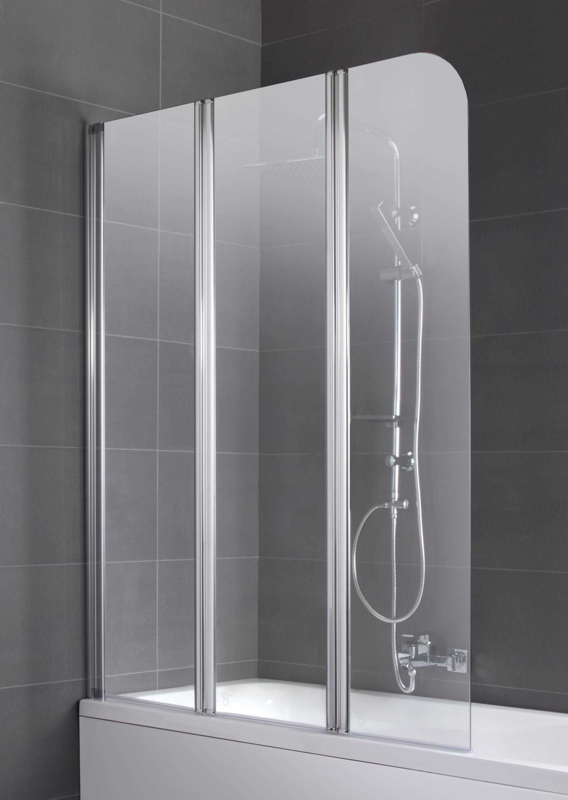 welltime Badewannenaufsatz »Summer«, Duschabtrennung für Badewanne, Spritzschutzwand für Badewanne welltime Badewannenaufsatz »Summer«, Duschabtrennung für Badewanne, Spritzschutzwand für Badewanne von welltime