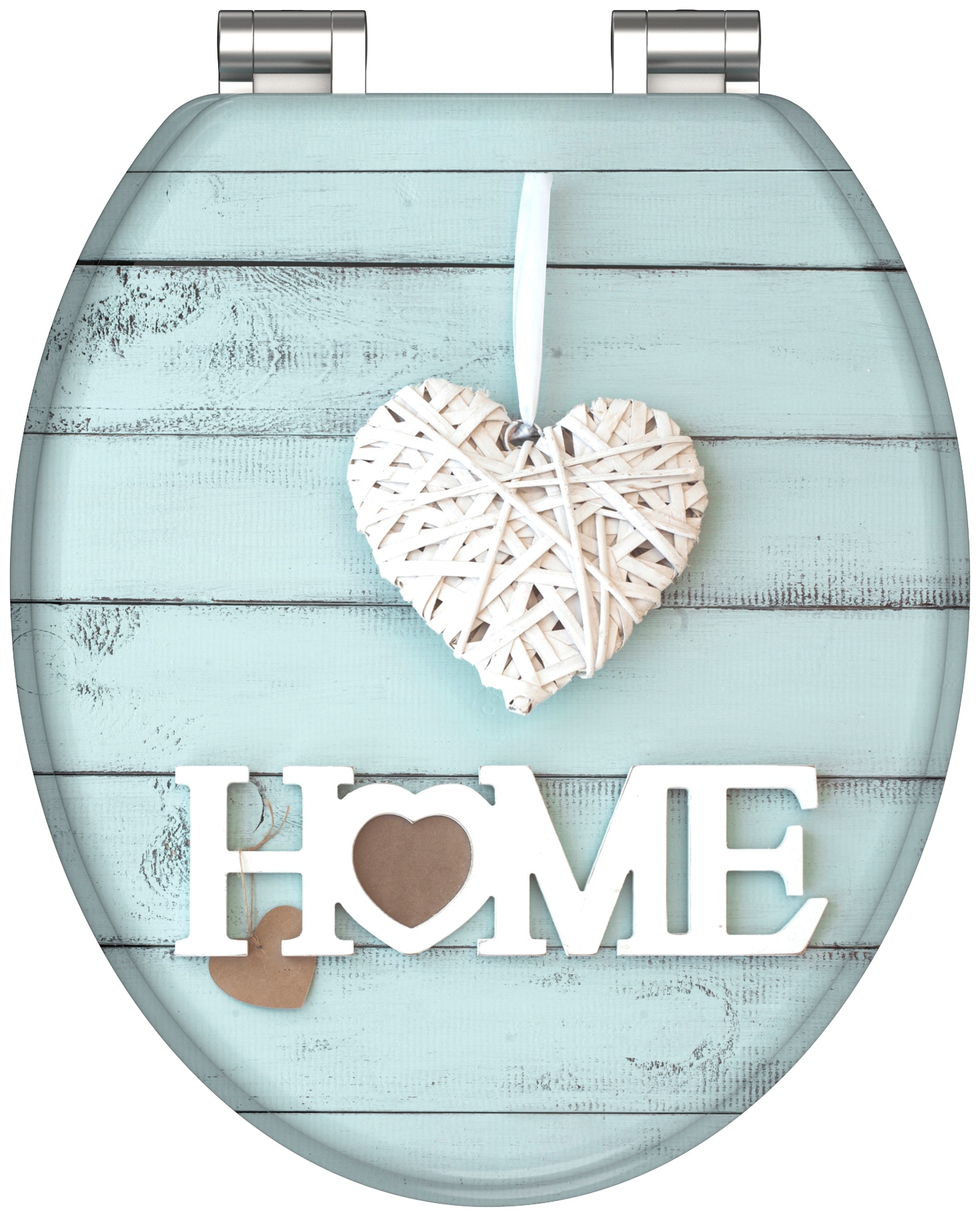 welltime WC-Sitz »Home«, mit Absenkautomatik, MDF, kratzfest welltime WC-Sitz »Home«, mit Absenkautomatik, MDF, kratzfest von welltime
