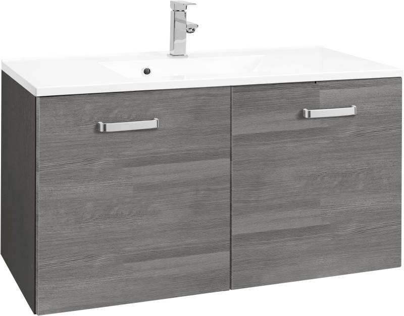 welltime Waschbeckenunterschrank »Ravenna«, Badmöbel, Waschtisch inkl. Waschbecken, Breite 80 cm von welltime