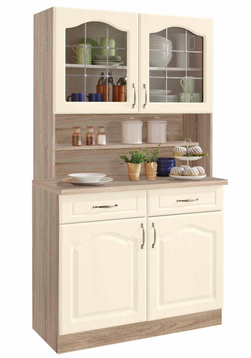 wiho Küchen Küchenbuffet »Linz«, 100 cm breit, in Landhaus-Optik von wiho Küchen