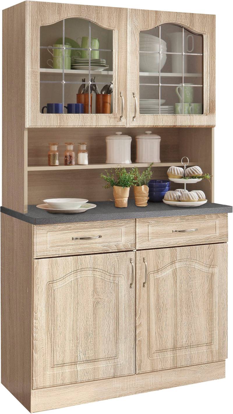 wiho Küchen Küchenbuffet »Linz«, 100 cm breit, in Landhaus-Optik von wiho Küchen