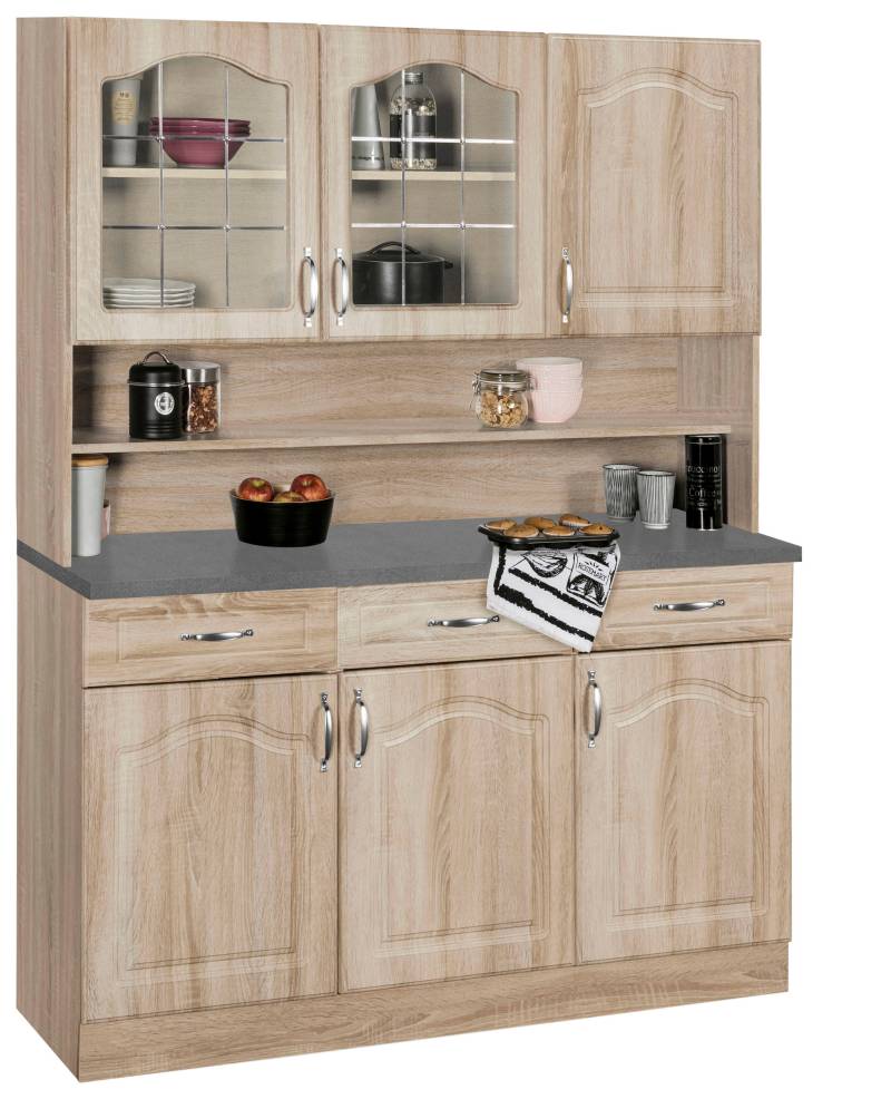 wiho Küchen Küchenbuffet »Linz«, 120 cm breit, in Landhaus-Optik von wiho Küchen