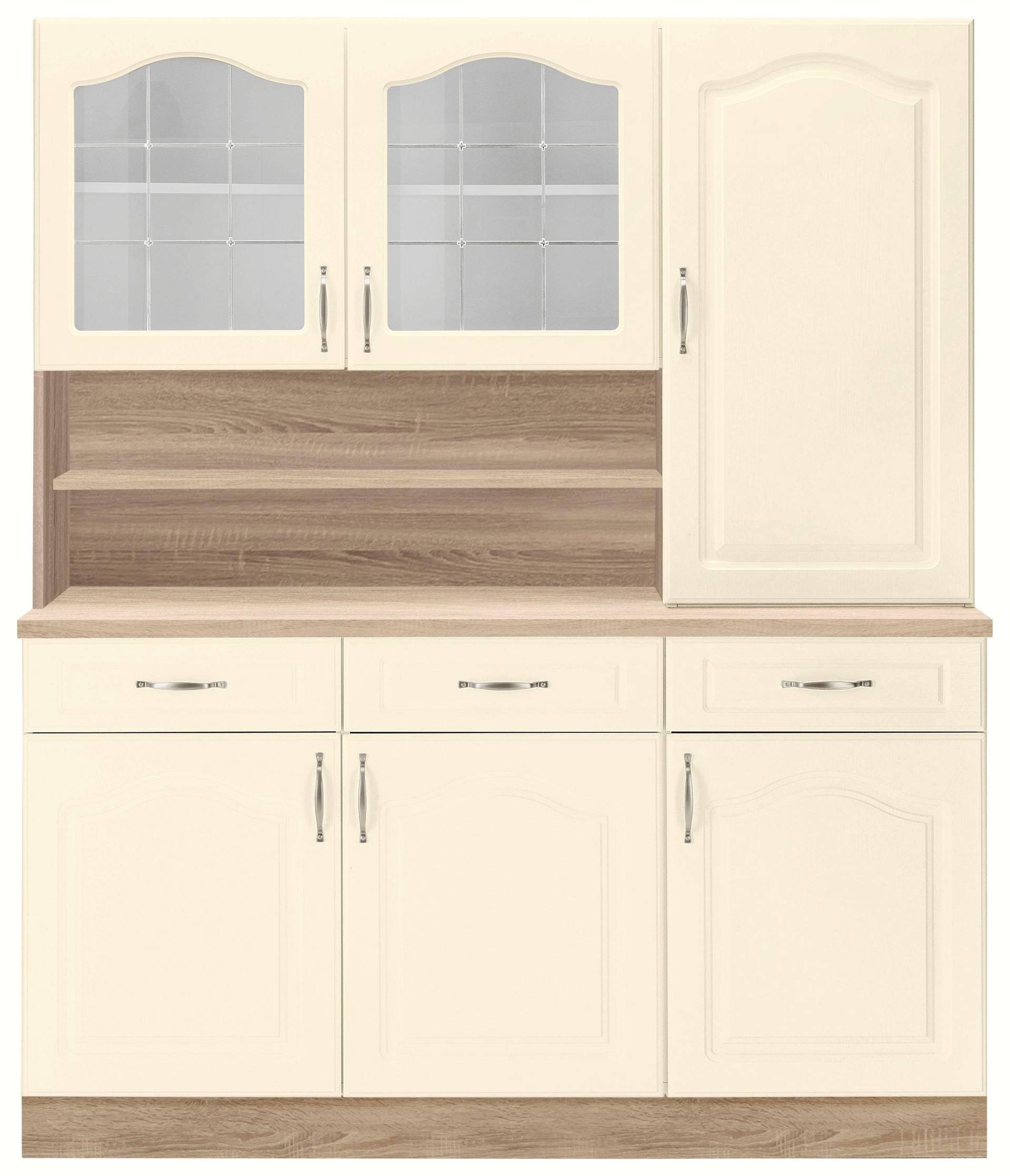 wiho Küchen Küchenbuffet »Linz«, 150 cm breit, in Landhaus-Optik wiho Küchen Küchenbuffet »Linz«, 150 cm breit, in Landhaus-Optik von wiho Küchen