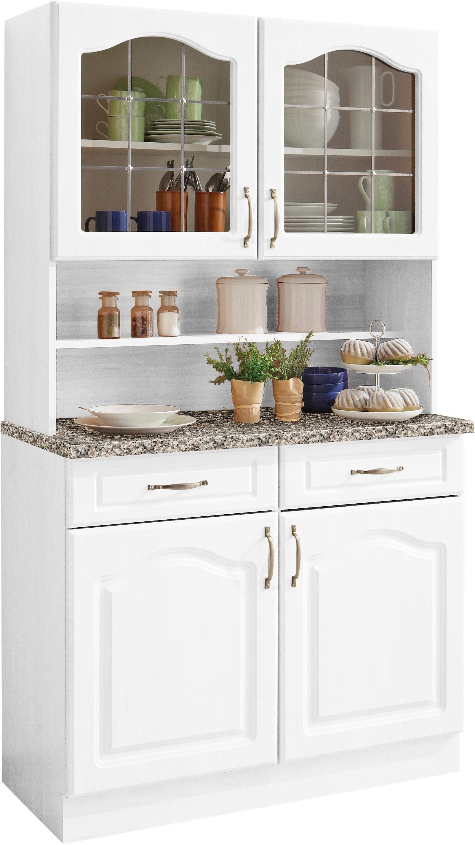 wiho Küchen Küchenbuffet »Linz«, 100 cm breit, in Landhaus-Optik wiho Küchen Küchenbuffet »Linz«, 100 cm breit, in Landhaus-Optik von wiho Küchen