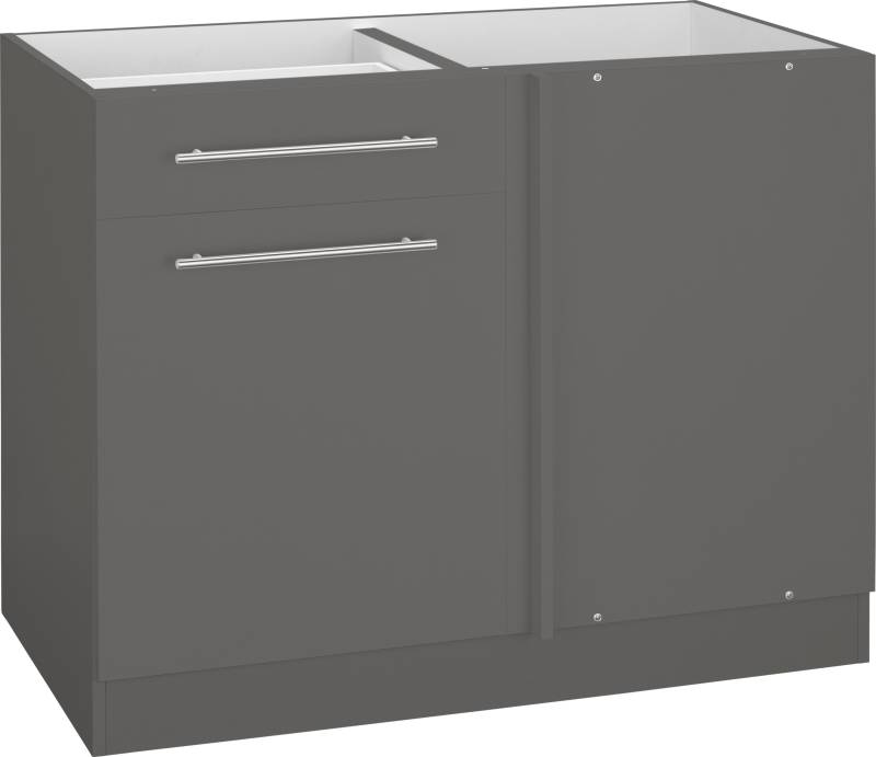 wiho Küchen Eckunterschrank »Unna«, 100 cm breit, Planungsmass 110 cm, ohne Arbeitsplatte von wiho Küchen