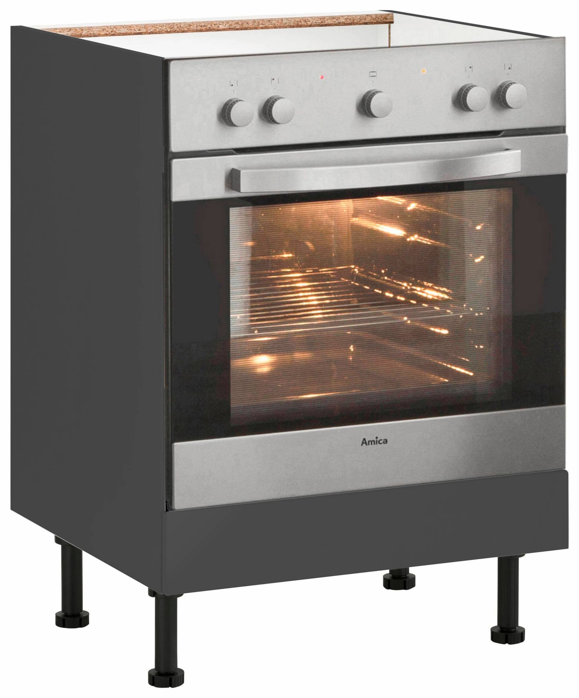 wiho Küchen Herdumbauschrank »Simi«, 60 cm breit, mit verstellbaren Füssen, ohne Arbeitsplatte wiho Küchen Herdumbauschrank »Simi«, 60 cm breit, mit verstellbaren Füssen, ohne Arbeitsplatte von wiho Küchen