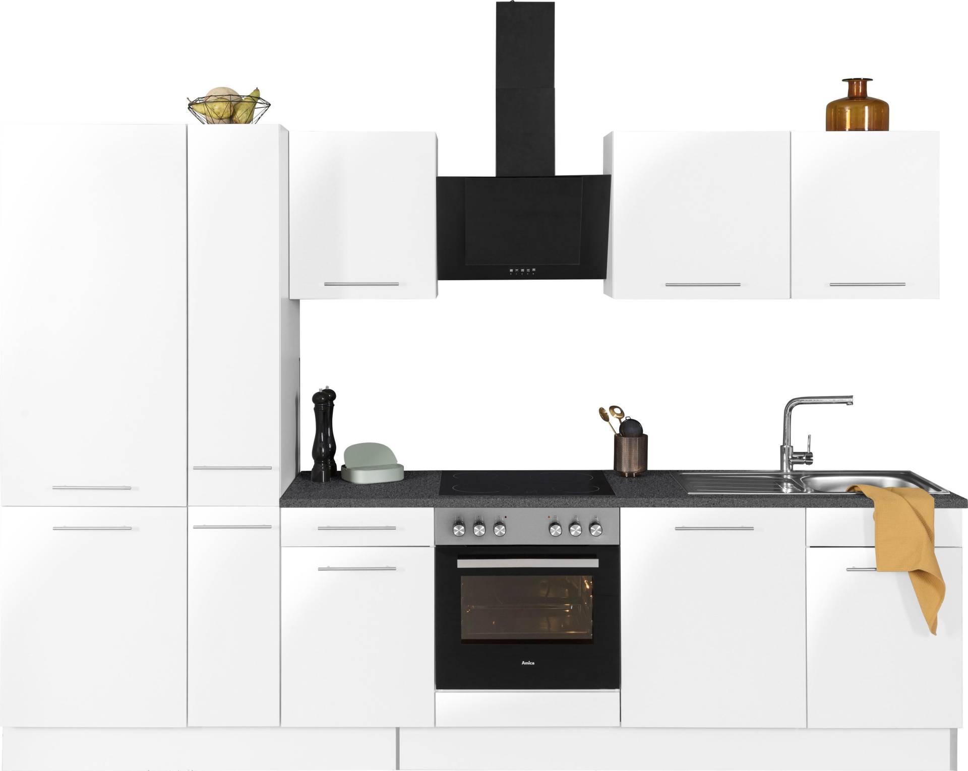 wiho Küchen Küchenzeile »Ela«, Breite 310 cm, Soft-Close-Funktion, höhenverstellbare Füsse wiho Küchen Küchenzeile »Ela«, Breite 310 cm, Soft-Close-Funktion, höhenverstellbare Füsse von wiho Küchen
