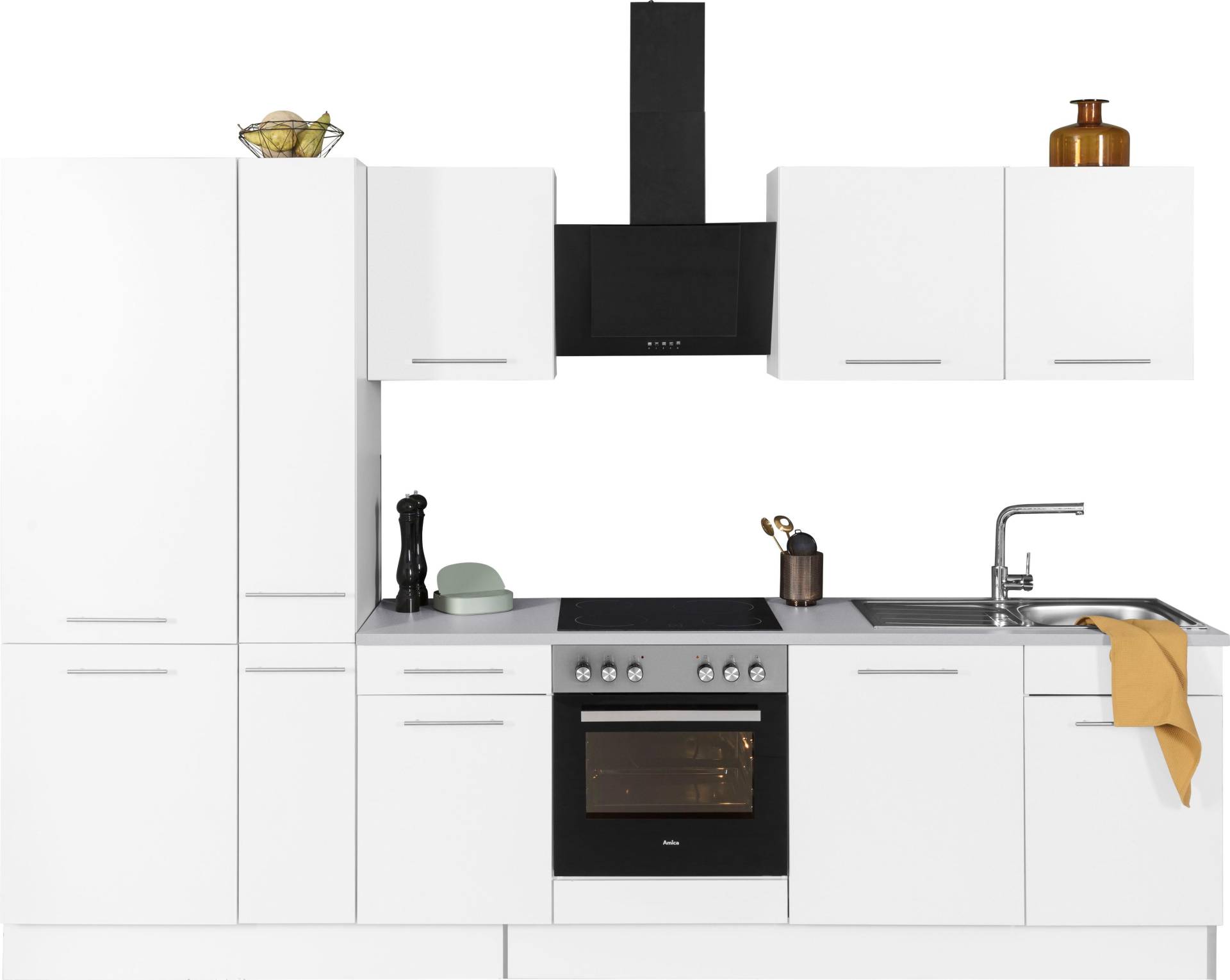 wiho Küchen Küchenzeile »Ela«, Breite 310 cm, Soft-Close-Funktion, höhenverstellbare Füsse wiho Küchen Küchenzeile »Ela«, Breite 310 cm, Soft-Close-Funktion, höhenverstellbare Füsse von wiho Küchen