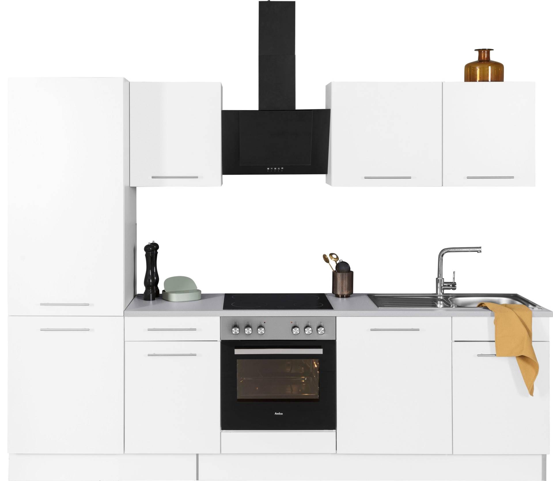 wiho Küchen Küchenzeile »Ela«, Breite 280 cm, Soft-Close-Funktion, höhenverstellbare Füsse wiho Küchen Küchenzeile »Ela«, Breite 280 cm, Soft-Close-Funktion, höhenverstellbare Füsse von wiho Küchen