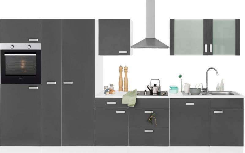 wiho Küchen Küchenzeile »Husum«, ohne E-Geräte, Breite 360 cm von wiho Küchen