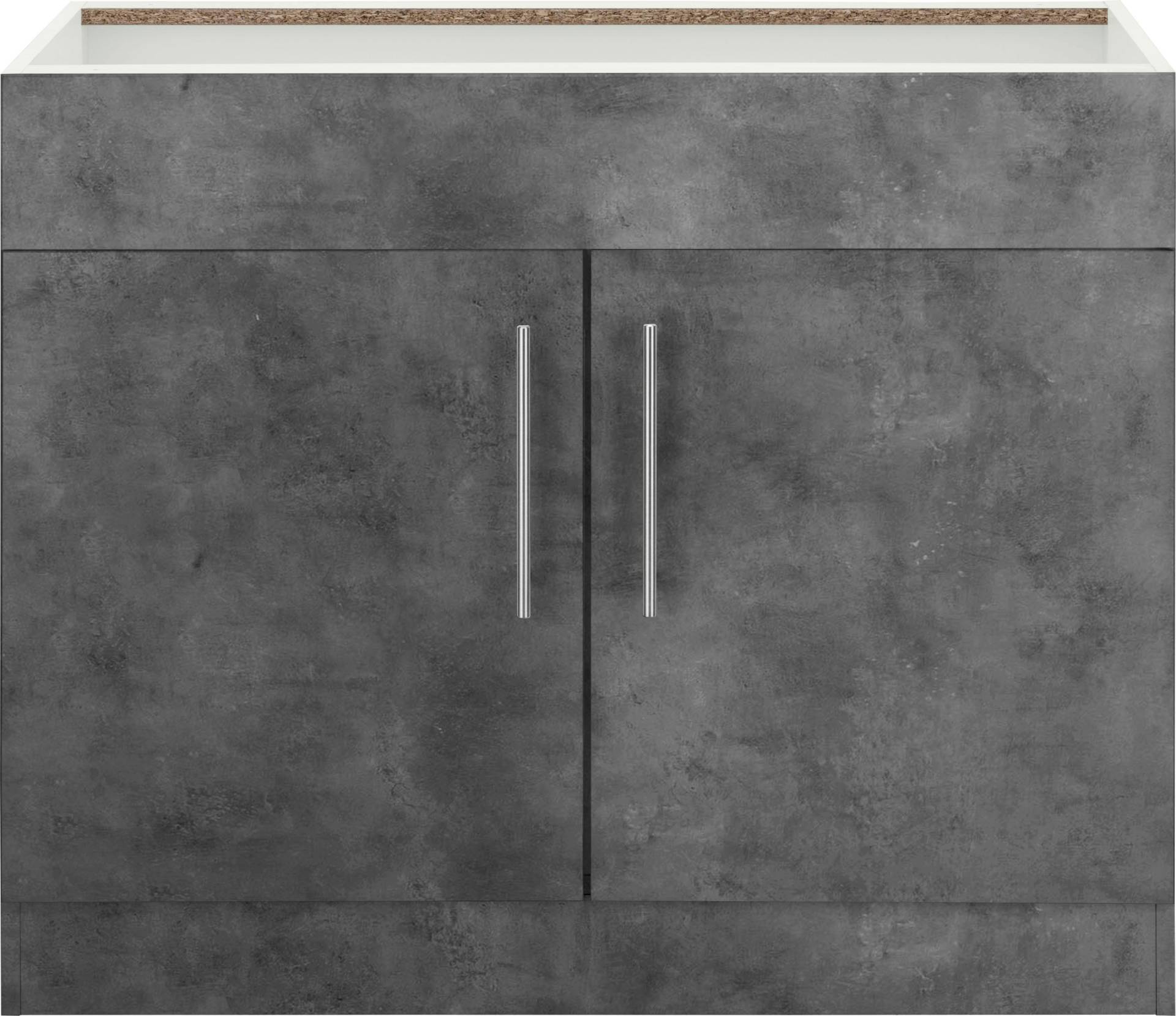wiho Küchen Spülenschrank »Cali«, 100 cm breit, ohne Arbeitsplatte wiho Küchen Spülenschrank »Cali«, 100 cm breit, ohne Arbeitsplatte von wiho Küchen