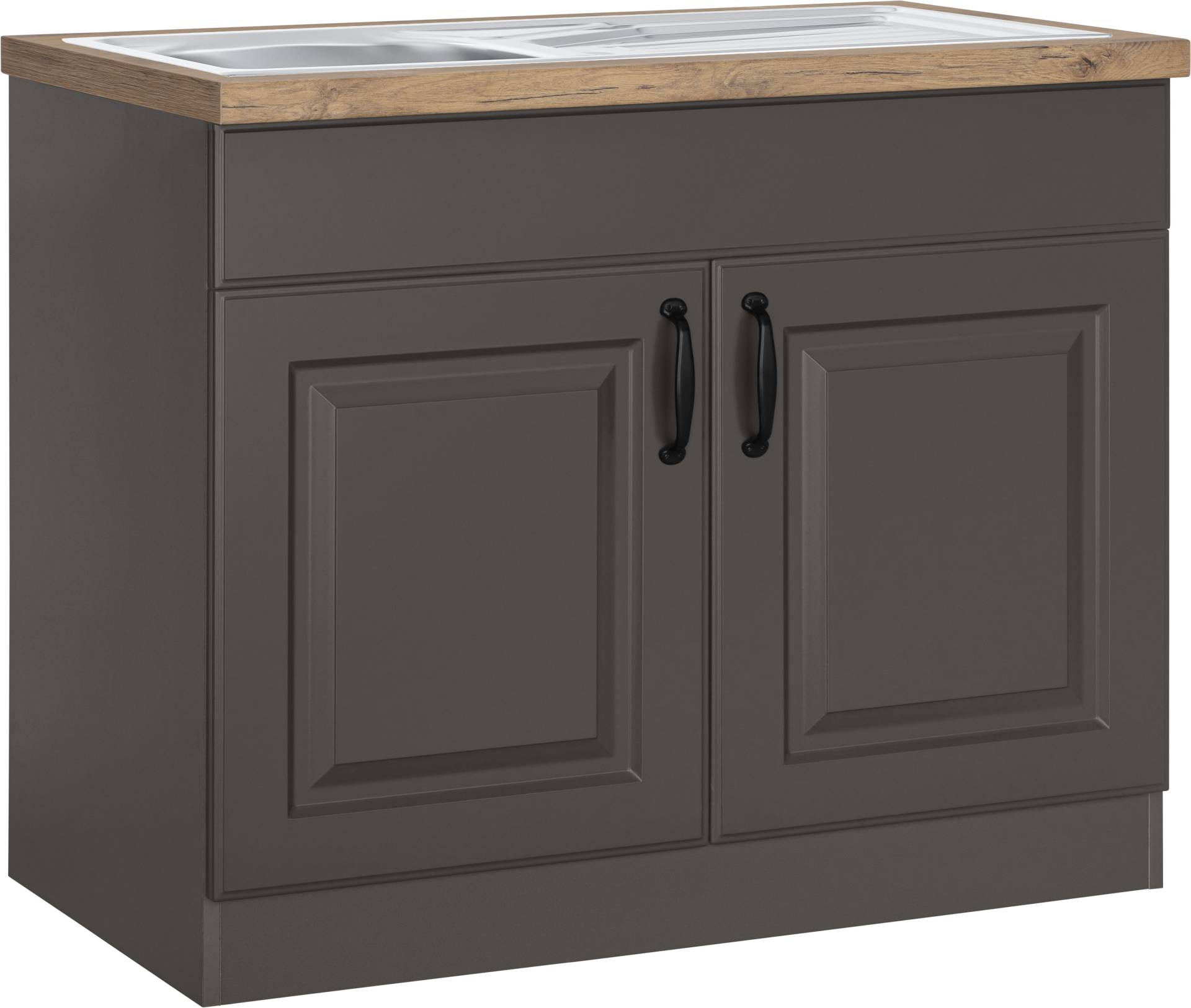 wiho Küchen Spülenschrank »Erla«, 100 cm breit mit Kassettenfront wiho Küchen Spülenschrank »Erla«, 100 cm breit mit Kassettenfront von wiho Küchen