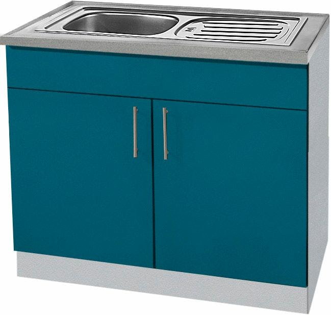 wiho Küchen Spülenschrank »Kiel«, 100 cm breit wiho Küchen Spülenschrank »Kiel«, 100 cm breit von wiho Küchen