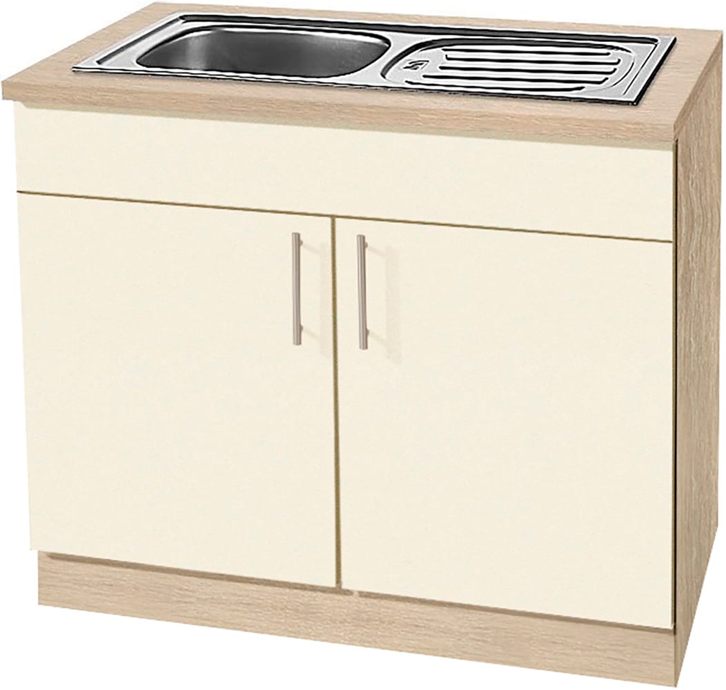 wiho Küchen Spülenschrank »Kiel«, 100 cm breit wiho Küchen Spülenschrank »Kiel«, 100 cm breit von wiho Küchen
