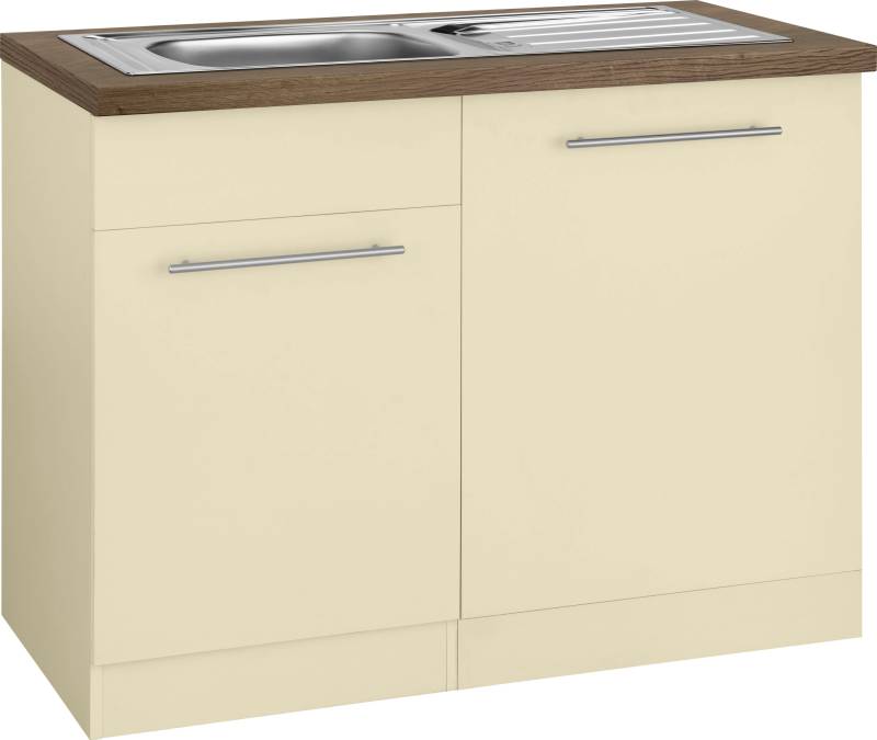 wiho Küchen Spülenschrank »Unna«, 110 cm breit, inkl. Tür/Sockel/Griff für Geschirrspüler von wiho Küchen
