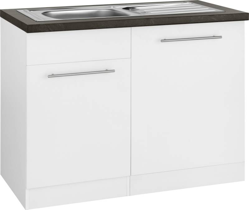 wiho Küchen Spülenschrank »Unna«, 110 cm breit, inkl. Tür/Sockel/Griff für Geschirrspüler von wiho Küchen
