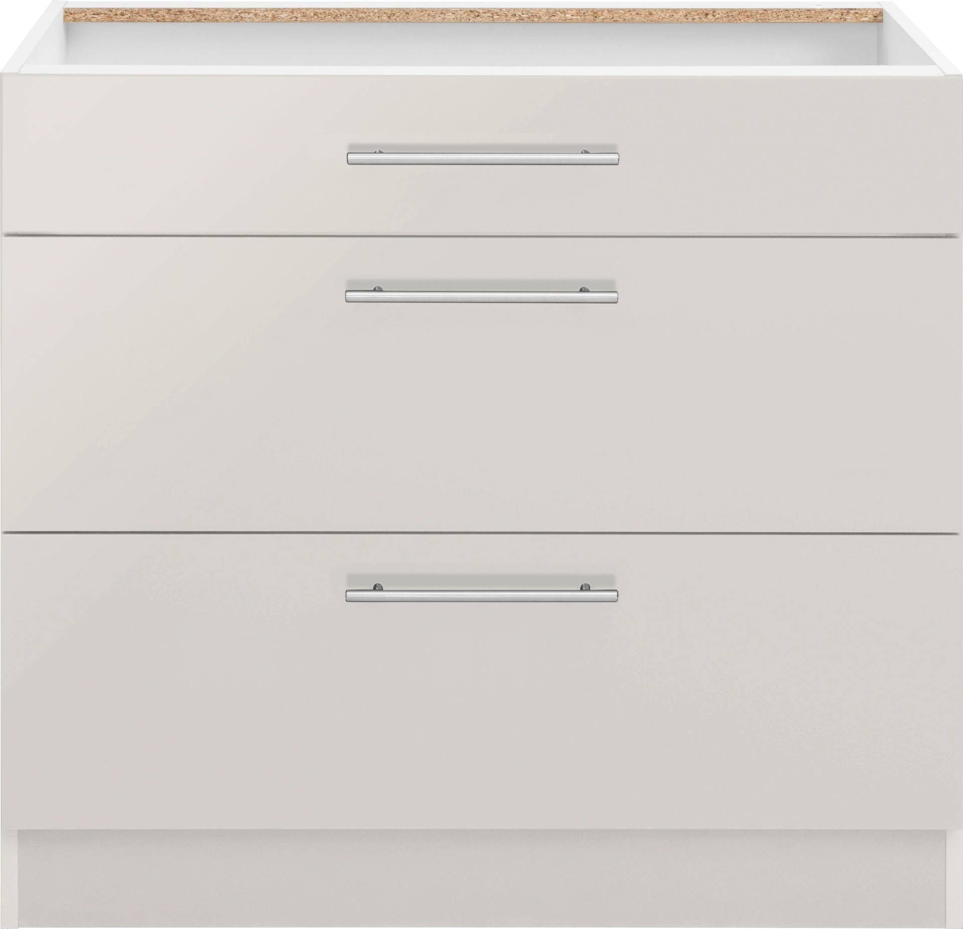 wiho Küchen Unterschrank »Cali«, 90 cm breit, mit 2 grossen Auszügen ohne Arbeitsplatte wiho Küchen Unterschrank »Cali«, 90 cm breit, mit 2 grossen Auszügen ohne Arbeitsplatte von wiho Küchen