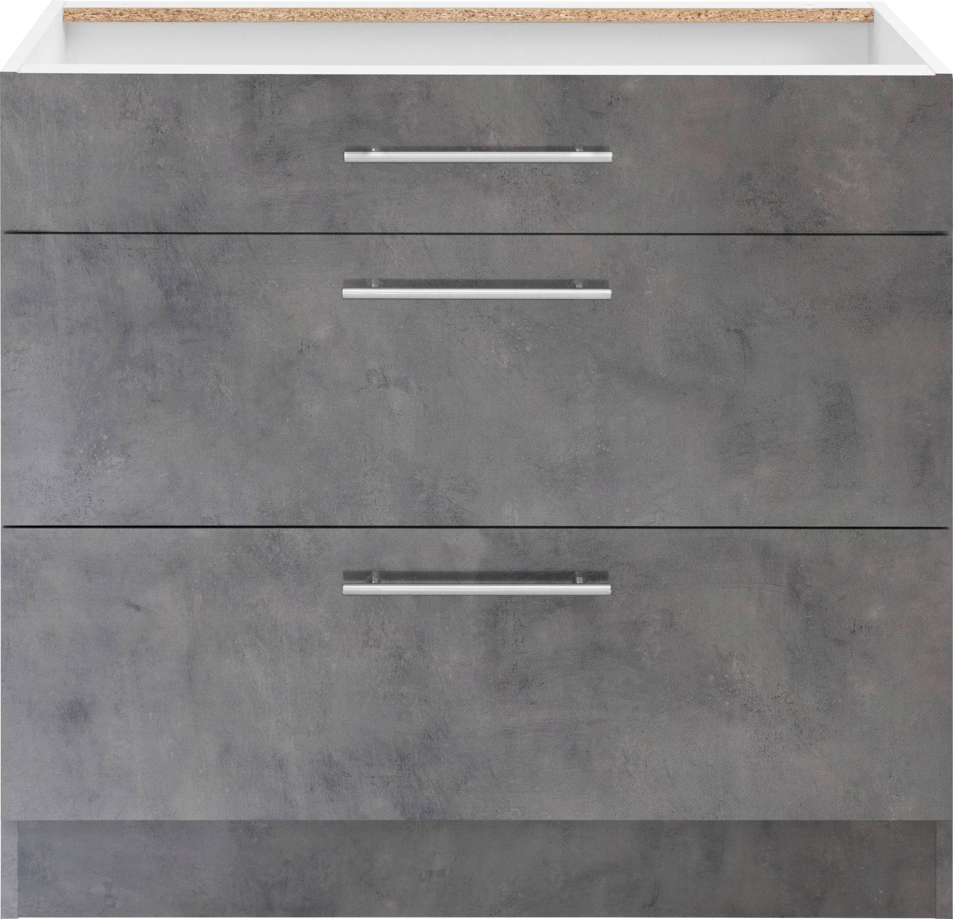 wiho Küchen Unterschrank »Cali«, 90 cm breit, mit 2 grossen Auszügen ohne Arbeitsplatte wiho Küchen Unterschrank »Cali«, 90 cm breit, mit 2 grossen Auszügen ohne Arbeitsplatte von wiho Küchen