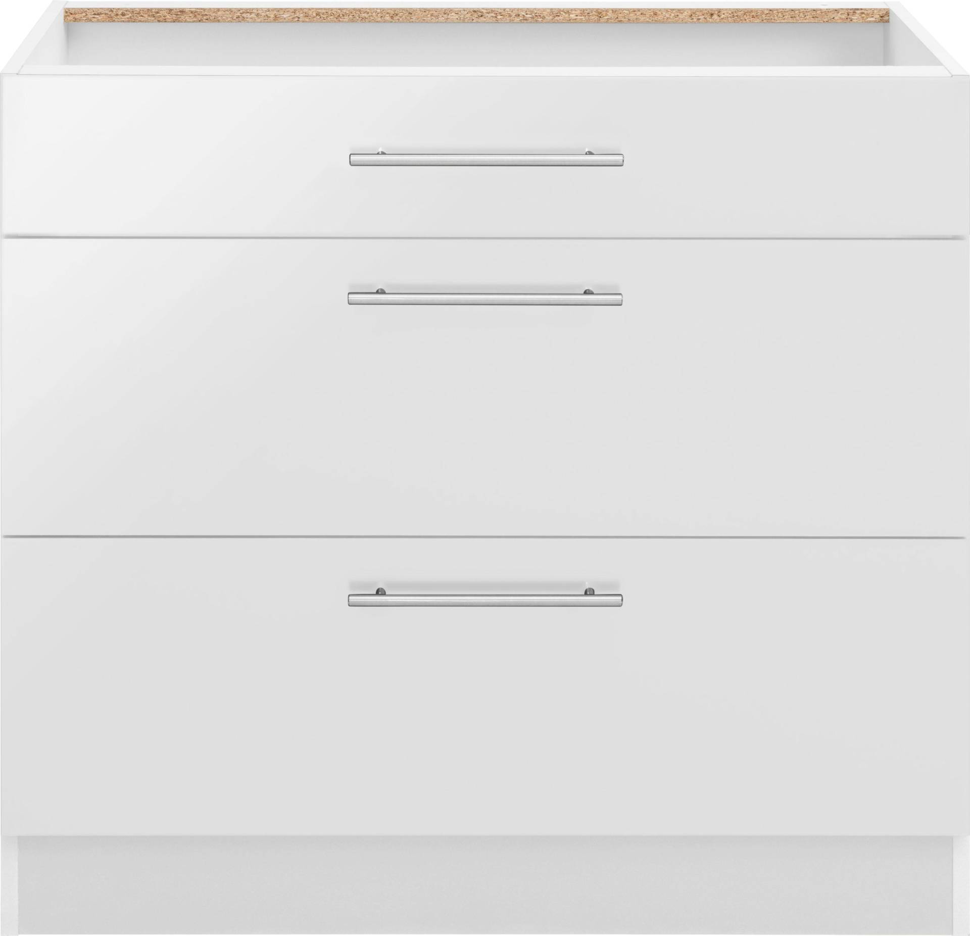 wiho Küchen Unterschrank »Cali«, 90 cm breit, mit 2 grossen Auszügen ohne Arbeitsplatte wiho Küchen Unterschrank »Cali«, 90 cm breit, mit 2 grossen Auszügen ohne Arbeitsplatte von wiho Küchen