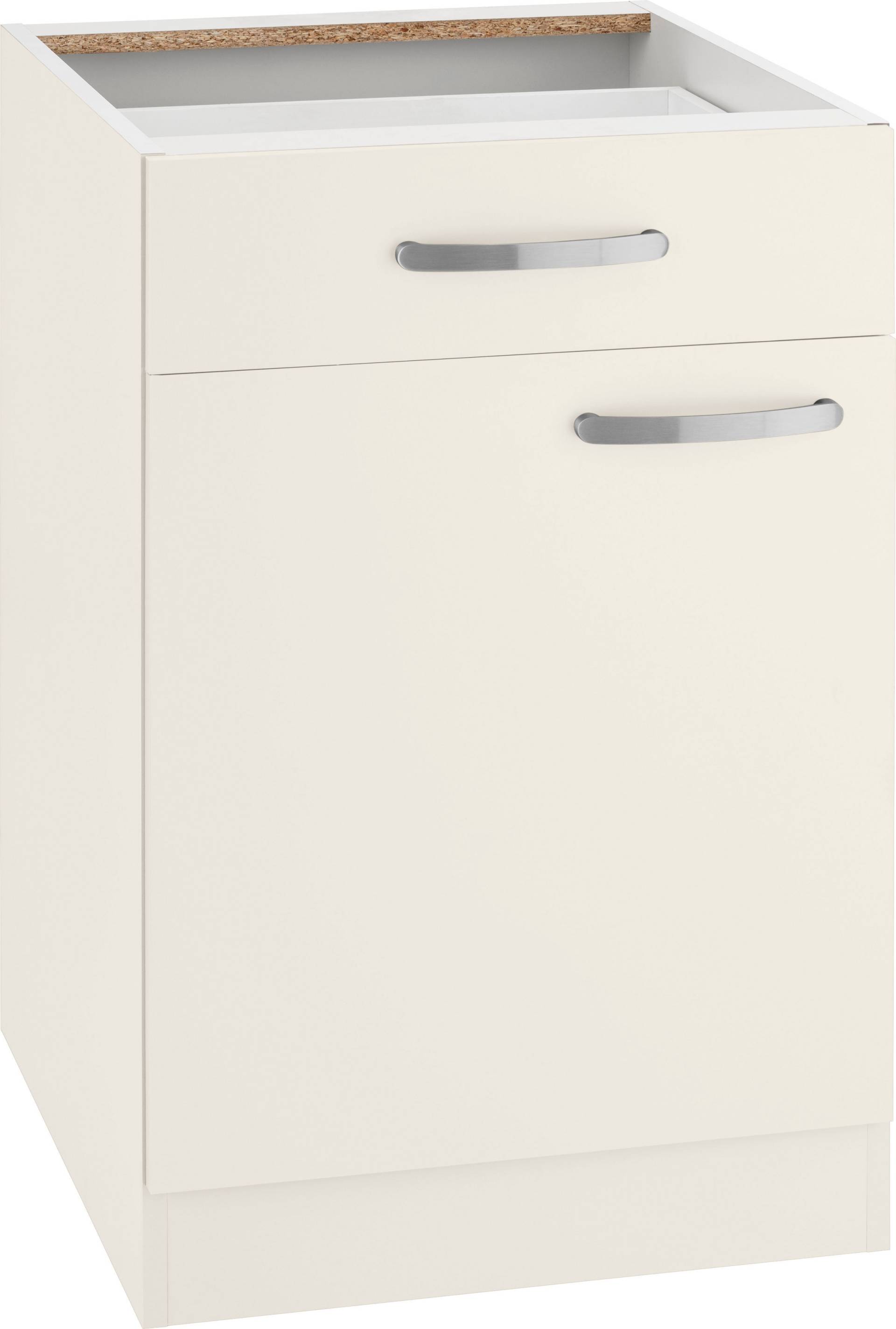 wiho Küchen Unterschrank »Kansas, 50 cm breit, ohne Arbeitsplatte«, mit Schublade und Tür, dahinter ein Einlegeboden wiho Küchen Unterschrank »Kansas, 50 cm breit, ohne Arbeitsplatte«, mit Schublade und Tür, dahinter ein Einlegeboden von wiho Küchen