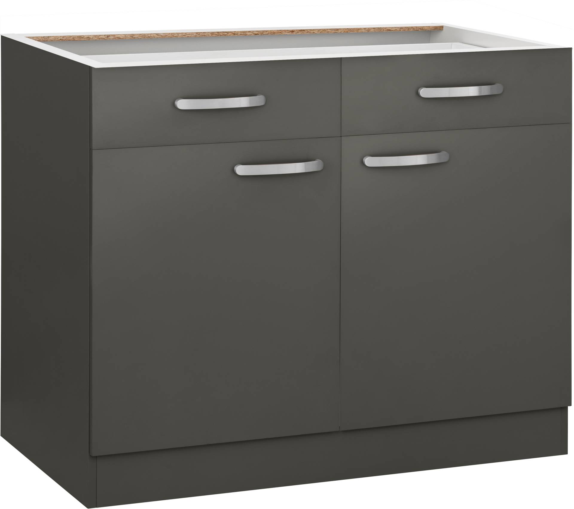 wiho Küchen Unterschrank »Kansas«, 100 cm breit, ohne Arbeitsplatte wiho Küchen Unterschrank »Kansas«, 100 cm breit, ohne Arbeitsplatte von wiho Küchen