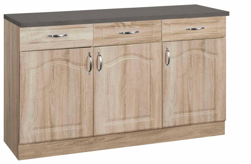 wiho Küchen Unterschrank »Linz«, 120 cm breit, in Landhaus-Optik von wiho Küchen